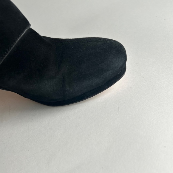 Gucci Black Suede Genuine Leather Glitter Heel Ankle Boots size EUR 40, US 9.5 - Picture 8 of 16